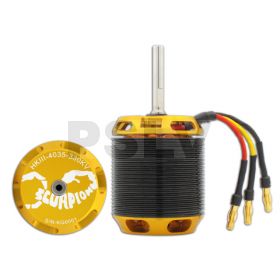 HKIII-4035-330kv - Scorpion Brushless Motor T-rex 700E